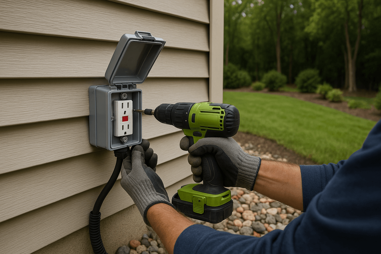 Millsboro Electricians’ Tips for Safe Outdoor Electrical Installations
